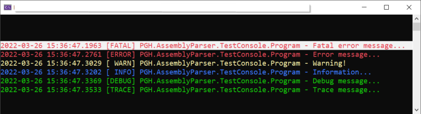 Logger log4Net installieren & konfigurieren