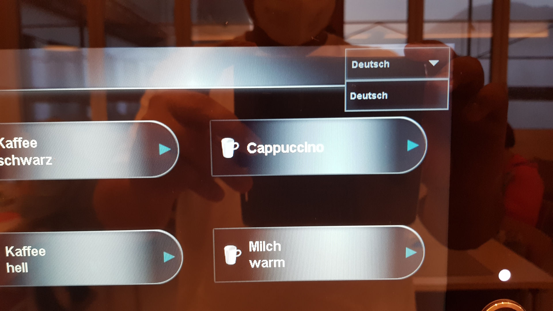 Select your language: German or German?