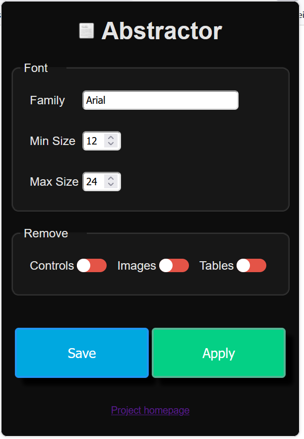 Zweite Version des Firefox Add-ons Abstractor